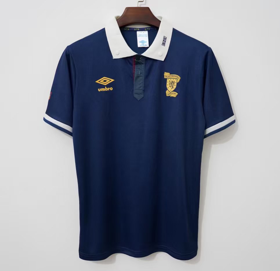 AAA Quality Scotland 88/91 Home Soccer Jersey